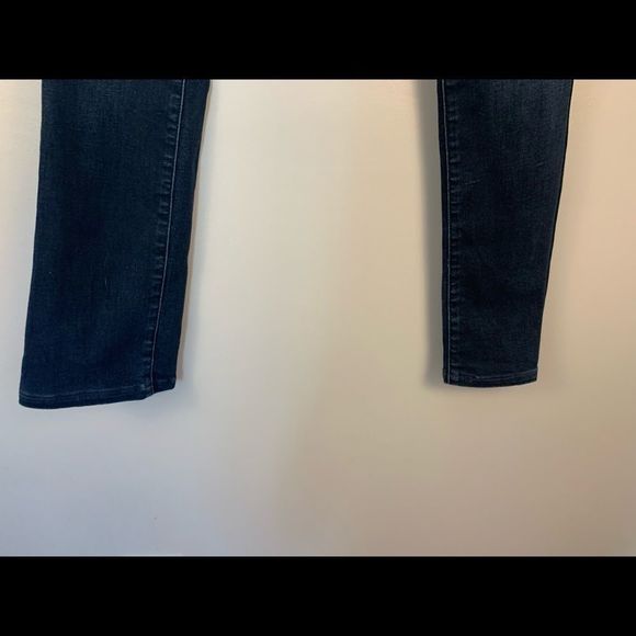 7 For All Mankind Dark Wash Straight Leg Jeans - Picture 2 of 7